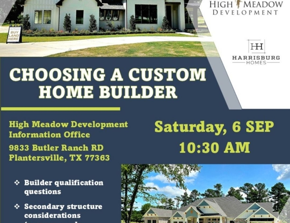 acreage homesites for sale in Houston