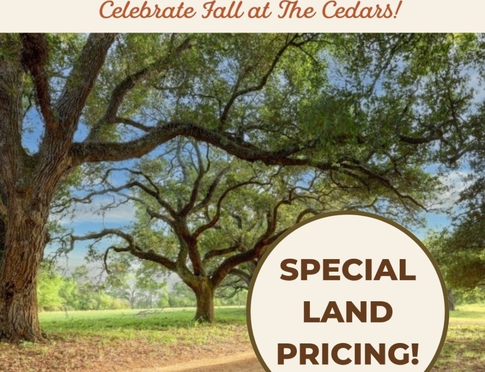 acreage lots for sale in North Houston