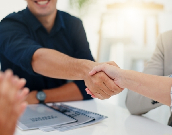 shaking hands