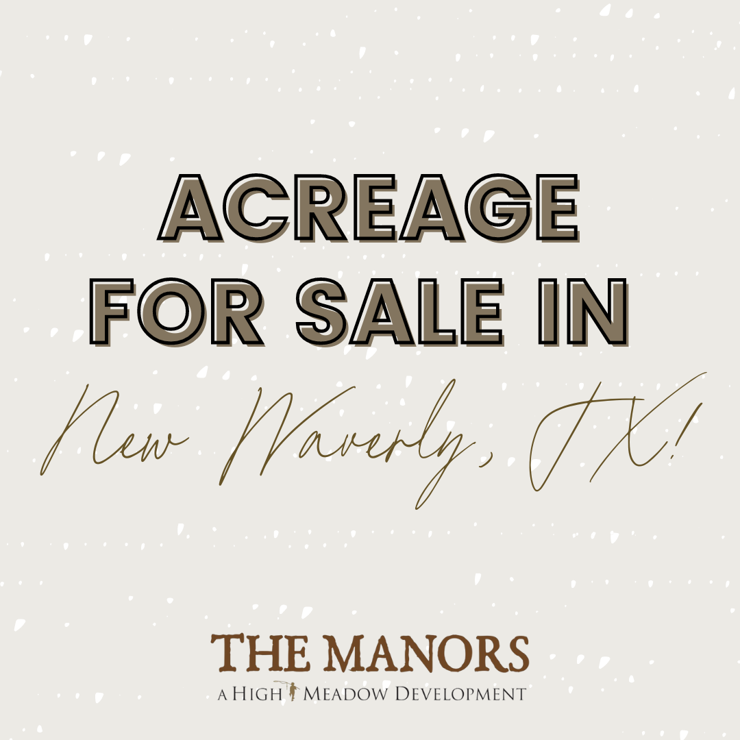 acreage homesites for sale in Houston